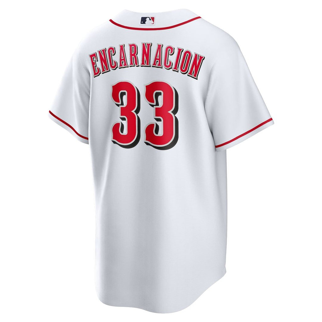 Cincinnati Reds Christian Encarnacion - Strand Nike Home Replica Jersey - White