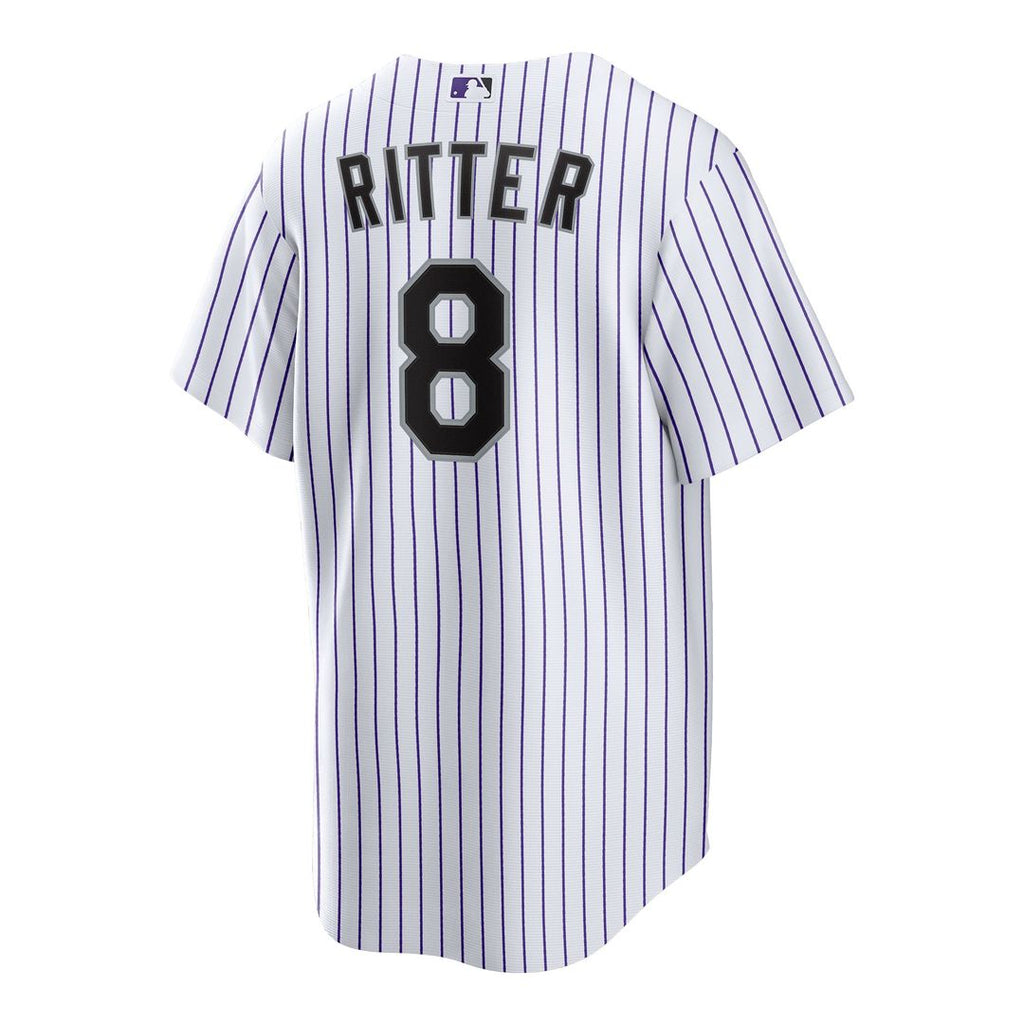 Colorado Rockies Ryan Ritter Nike Home Replica Jersey - White