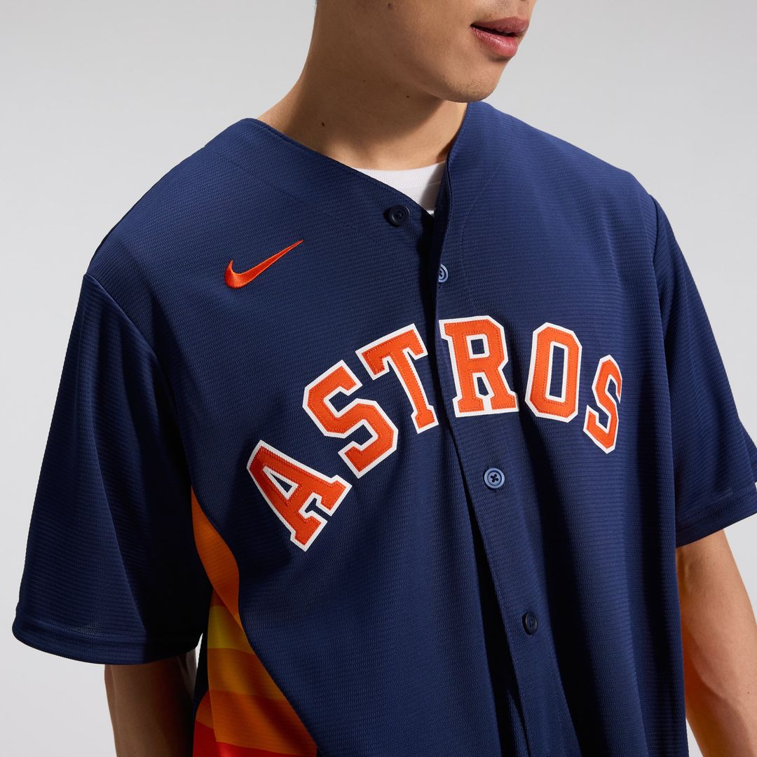 Houston Astros Jose Altuve Nike Alternate 2 Replica Jersey - Navy