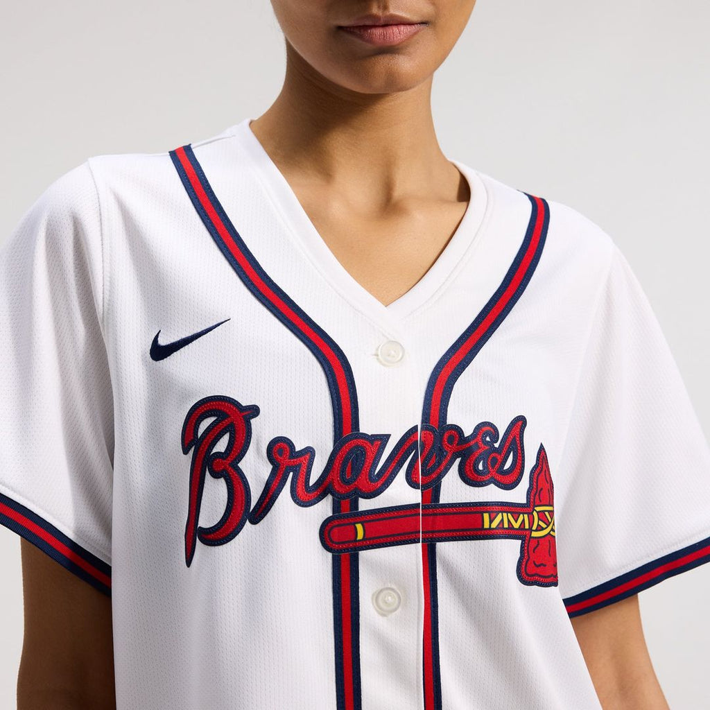 Atlanta Braves Nike Home Women's Limited Jersey - White