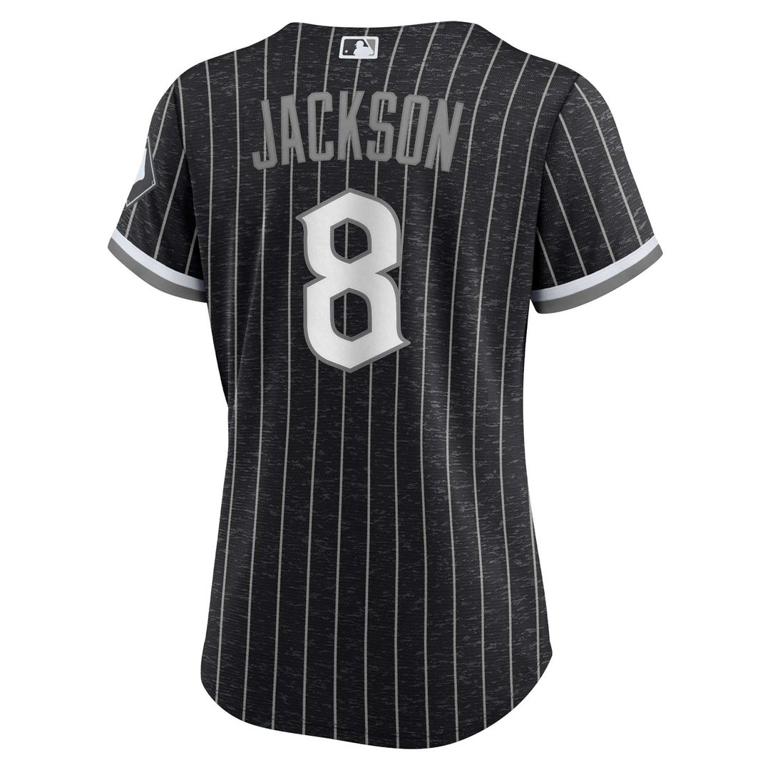Chicago White Sox Bo Jackson Nike Women's City Connect Replica Player Jersey - Black