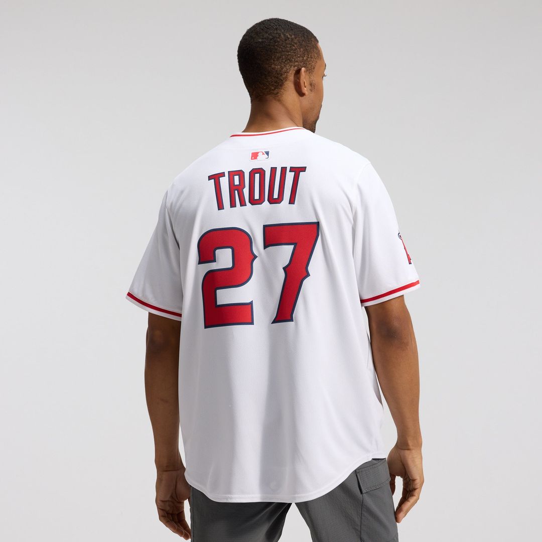 Los Angeles Angels Mike Trout Nike Alternate Limited Player Jersey - Red
