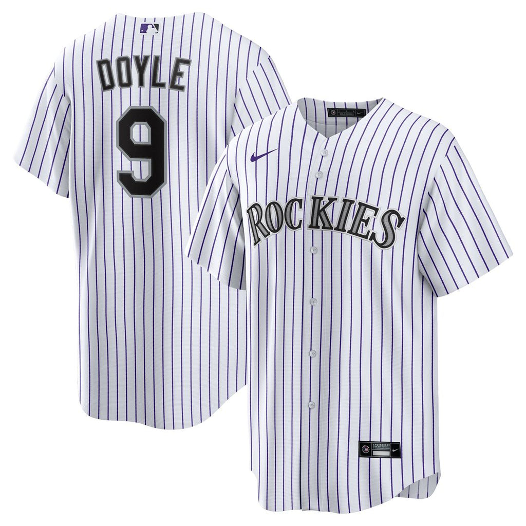 Colorado Rockies Brenton Doyle Nike Home Replica Jersey - White
