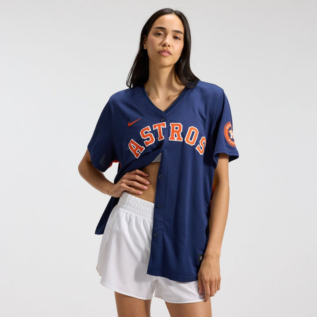 Houston Astros Jose Altuve Nike Women's Alternate Limited Player Jersey - Navy