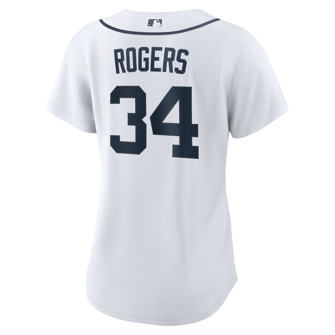 Detroit Tigers Jake Rogers Nike Women's Home Replica Jersey - White