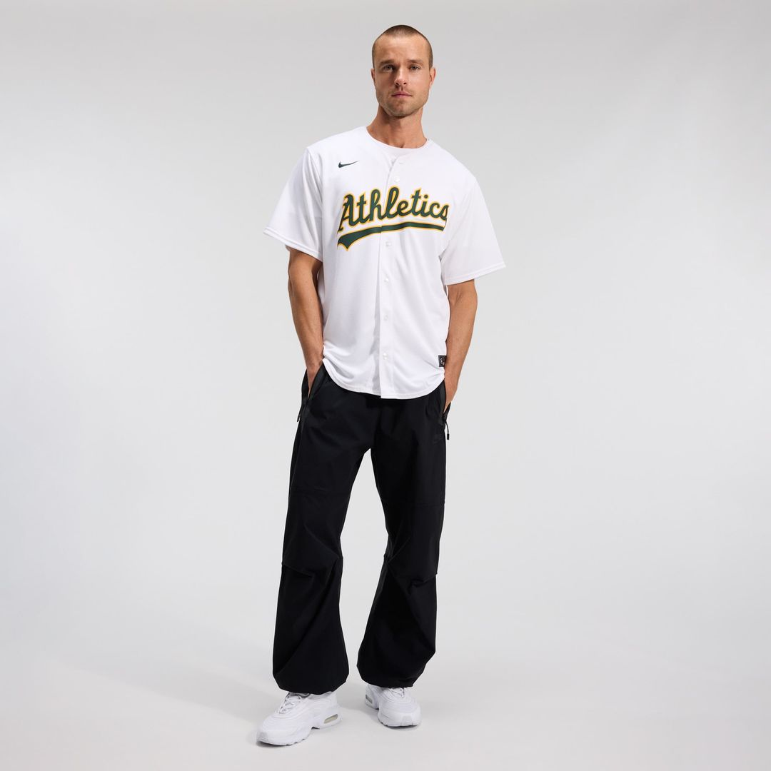 Athletics Nike Home Replica Team Jersey - White