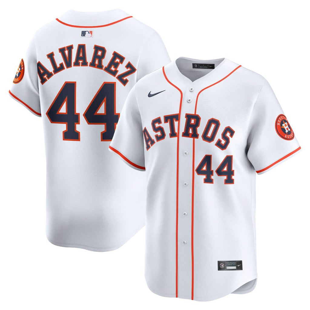 Houston Astros Yordan Alvarez Nike Home Limited Player Jersey - White