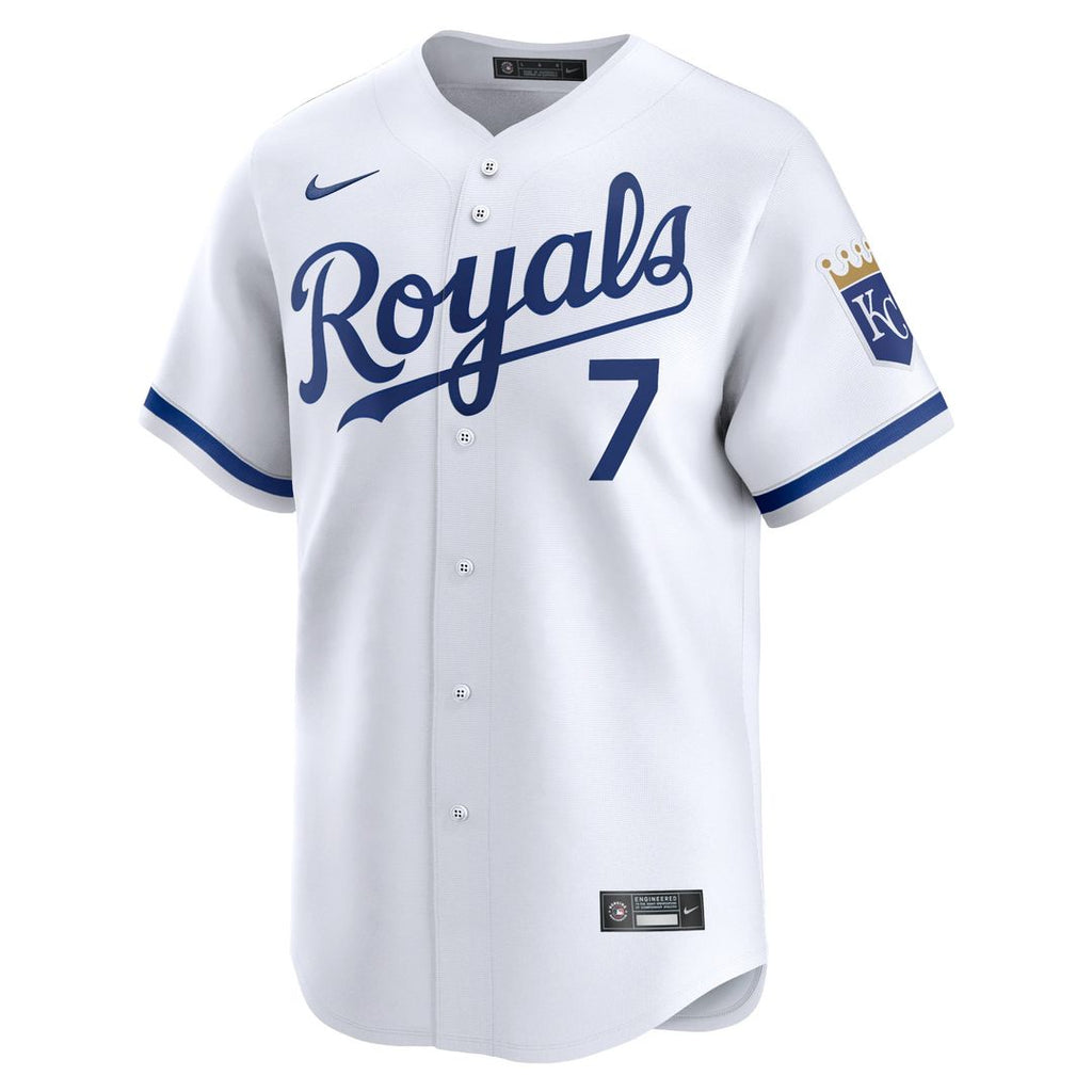 Kansas City Royals Bobby Witt Jr. Nike Home Limited Player Jersey - White