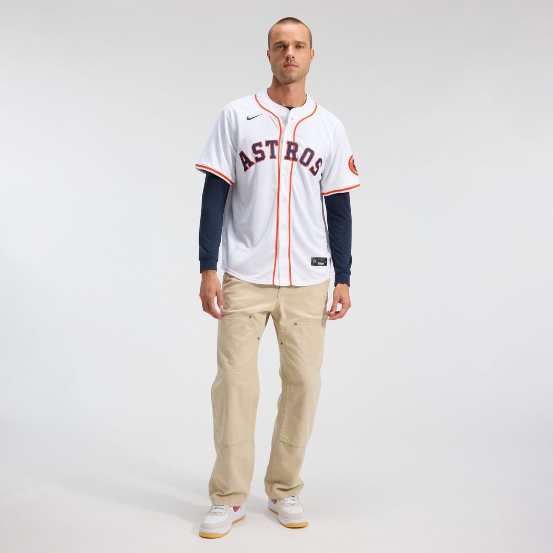 Houston Astros Nike Home Limited Jersey - White