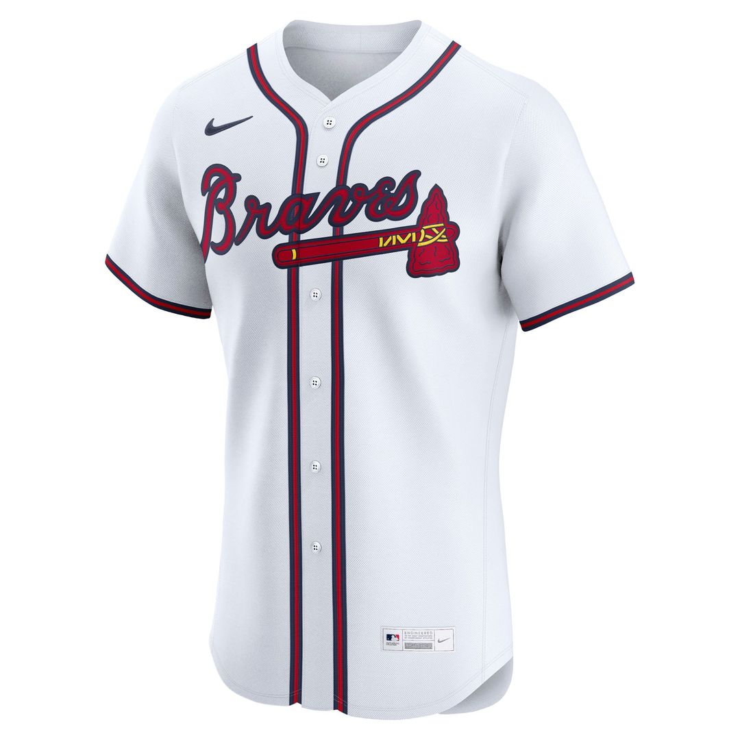 Atlanta Braves Ronald Acuña Jr. Nike Alternate 2 Elite Jersey - Red