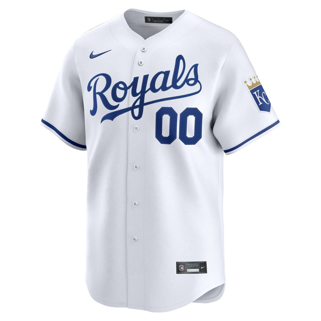 Kansas City Royals Nike Home Limited Pick - A - Player Retired Roster Jersey - White