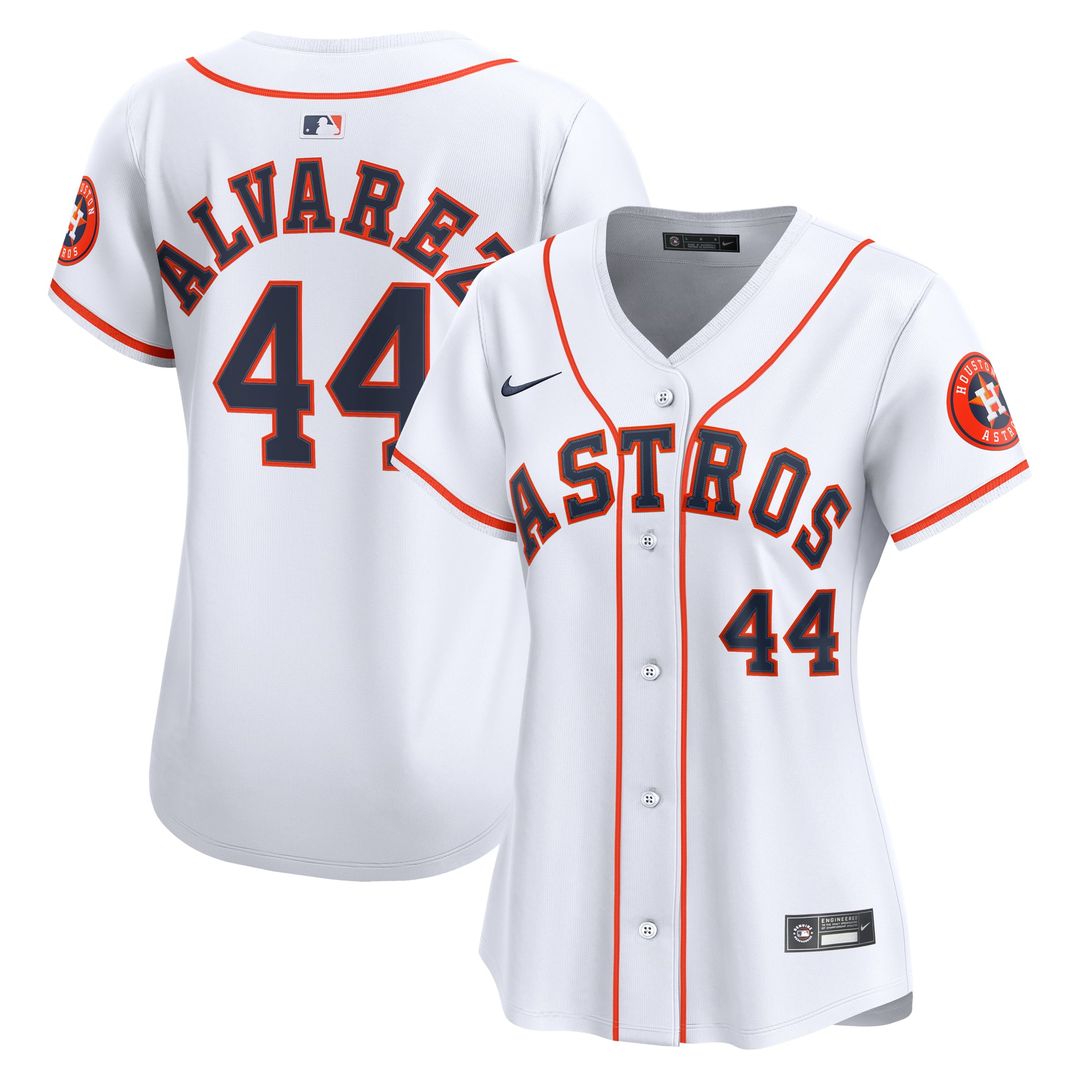 Houston Astros Yordan Alvarez Nike Women's Home Limited Player Jersey - White