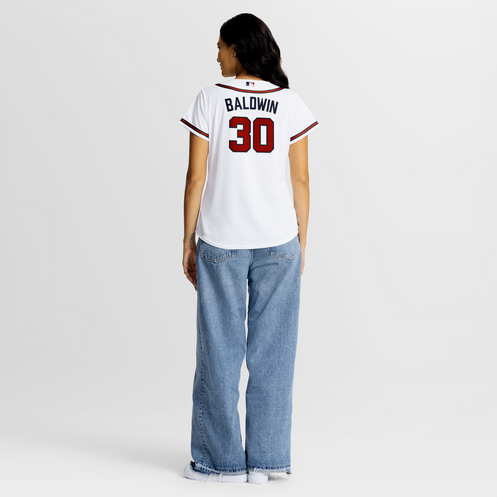 Atlanta Braves Drake Baldwin Nike Women's Home Replica Jersey - White
