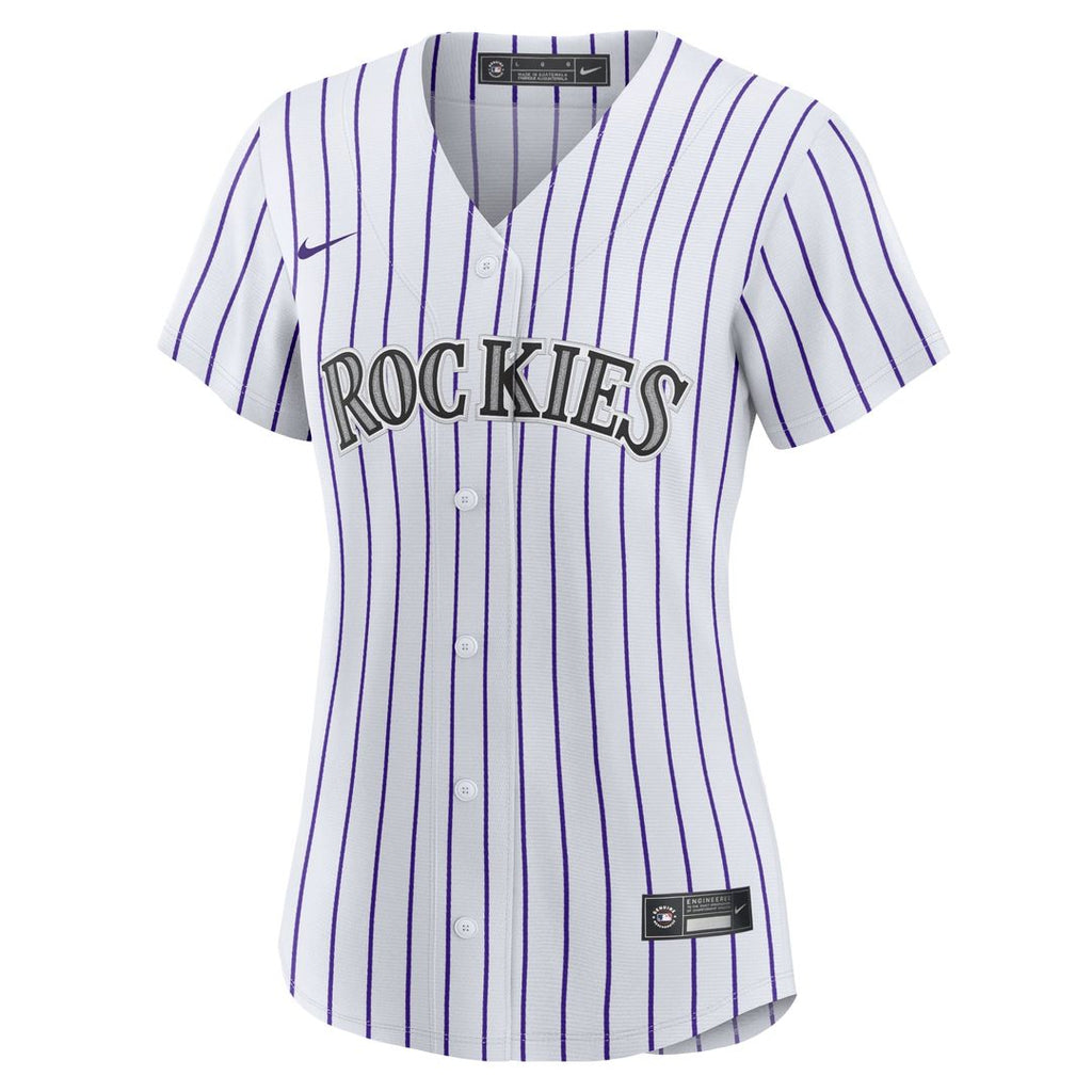 Colorado Rockies Mickey Moniak Nike Women's Home Replica Jersey - White