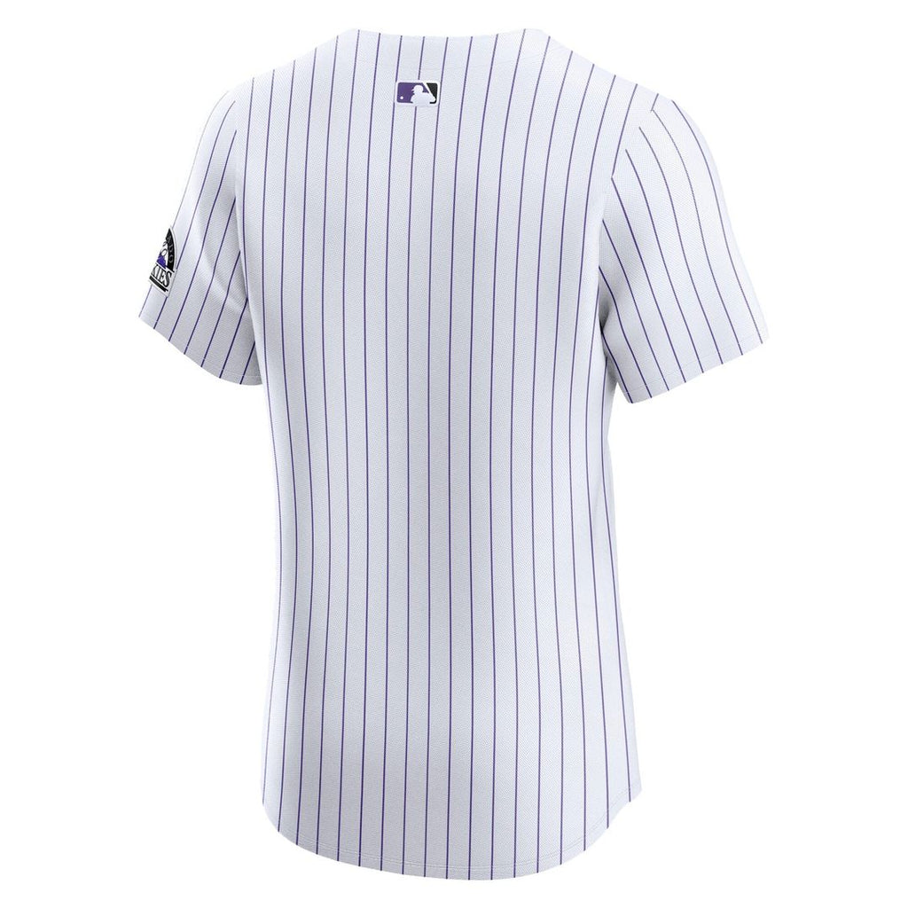 Colorado Rockies Nike Home Elite Jersey - White