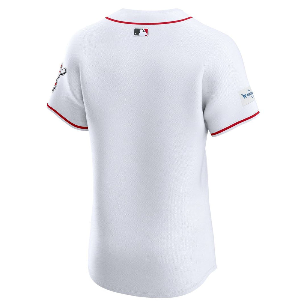 Cincinnati Reds Nike Home Elite Jersey - White