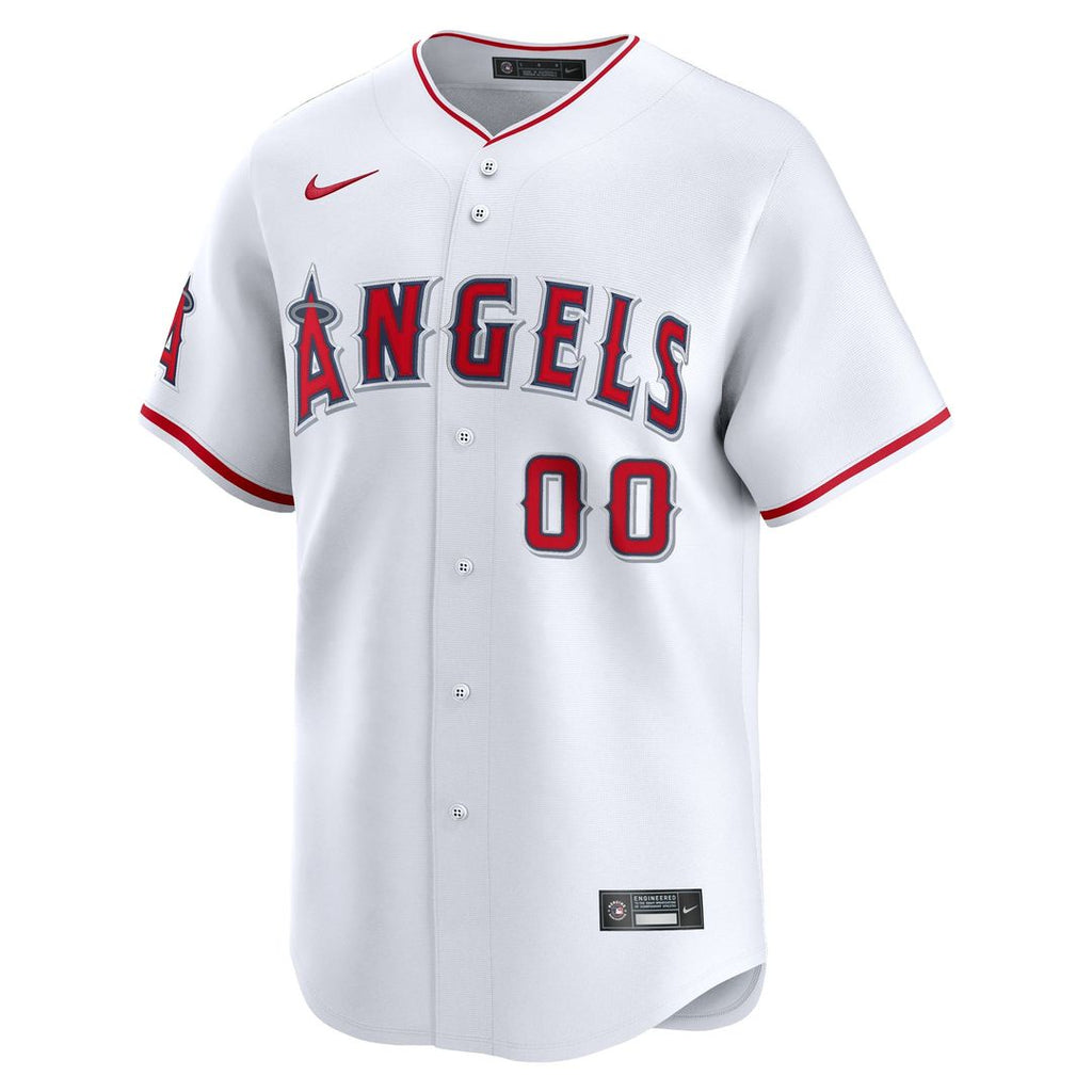 Los Angeles Angels Nike Home Limited Pick - A - Player Retired Roster Jersey - White