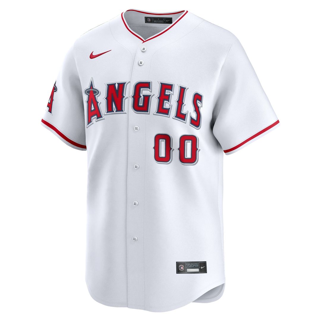 Los Angeles Angels Nike Home Limited Pick - A - Player Retired Roster Jersey - White