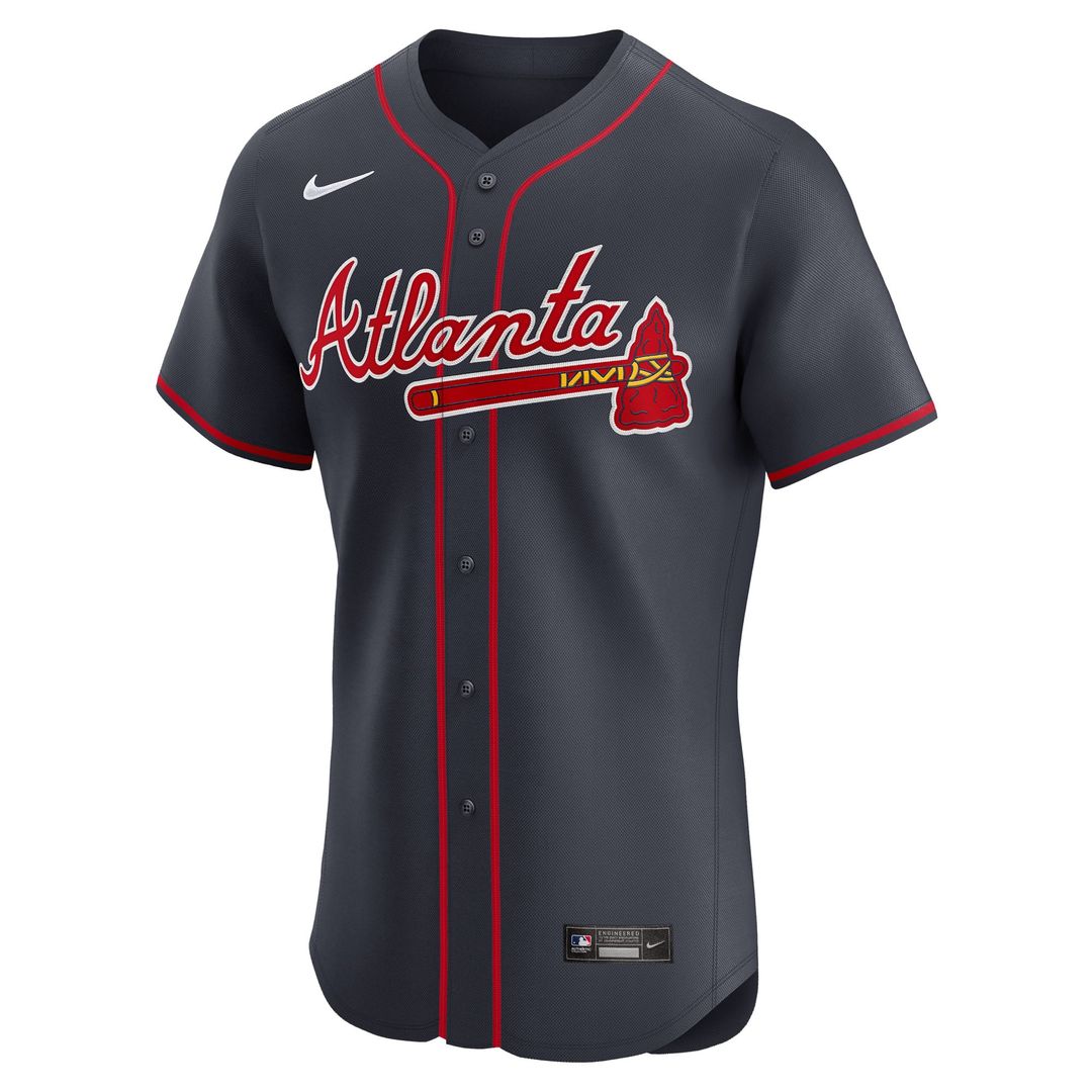 Atlanta Braves Ronald Acuña Jr. Nike Home Elite Player Jersey - White