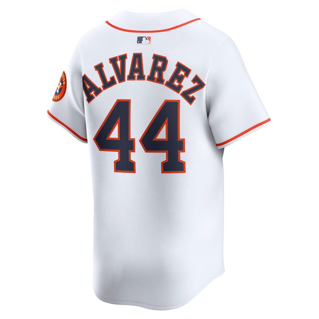Houston Astros Yordan Alvarez Nike Home Limited Player Jersey - White