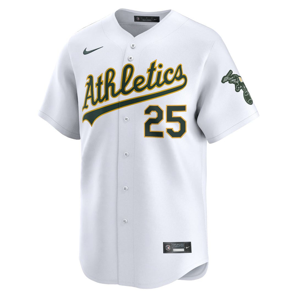 Athletics Brent Rooker Nike Home Limited Player Jersey - White