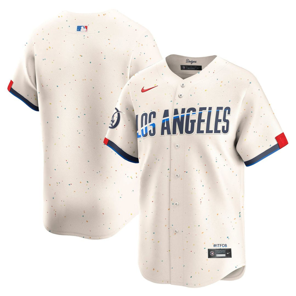 Los Angeles Dodgers Nike City Connect Limited Jersey - Cream