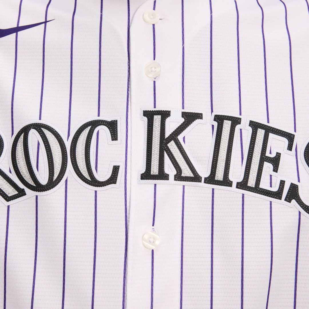 Colorado Rockies Nike Home Replica Team Jersey - White
