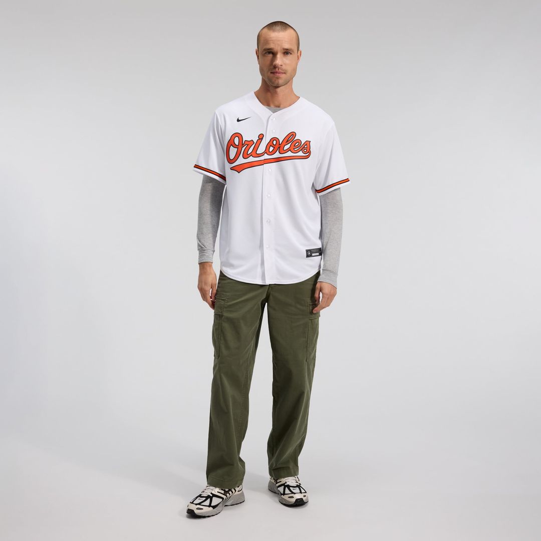 Baltimore Orioles Nike Home Replica Team Jersey - White