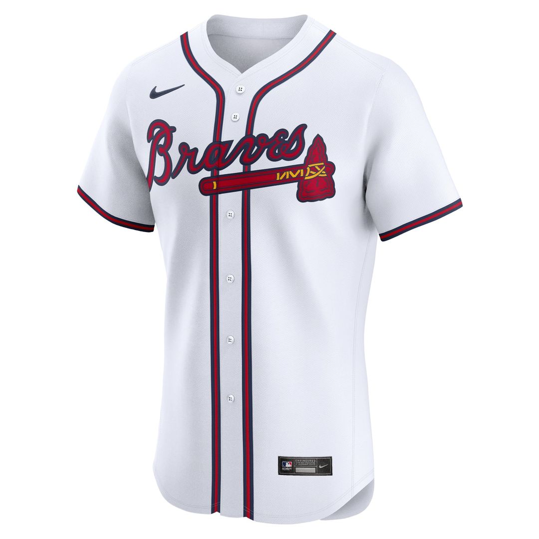 Atlanta Braves Ronald Acuña Jr. Nike Home Elite Jersey - White