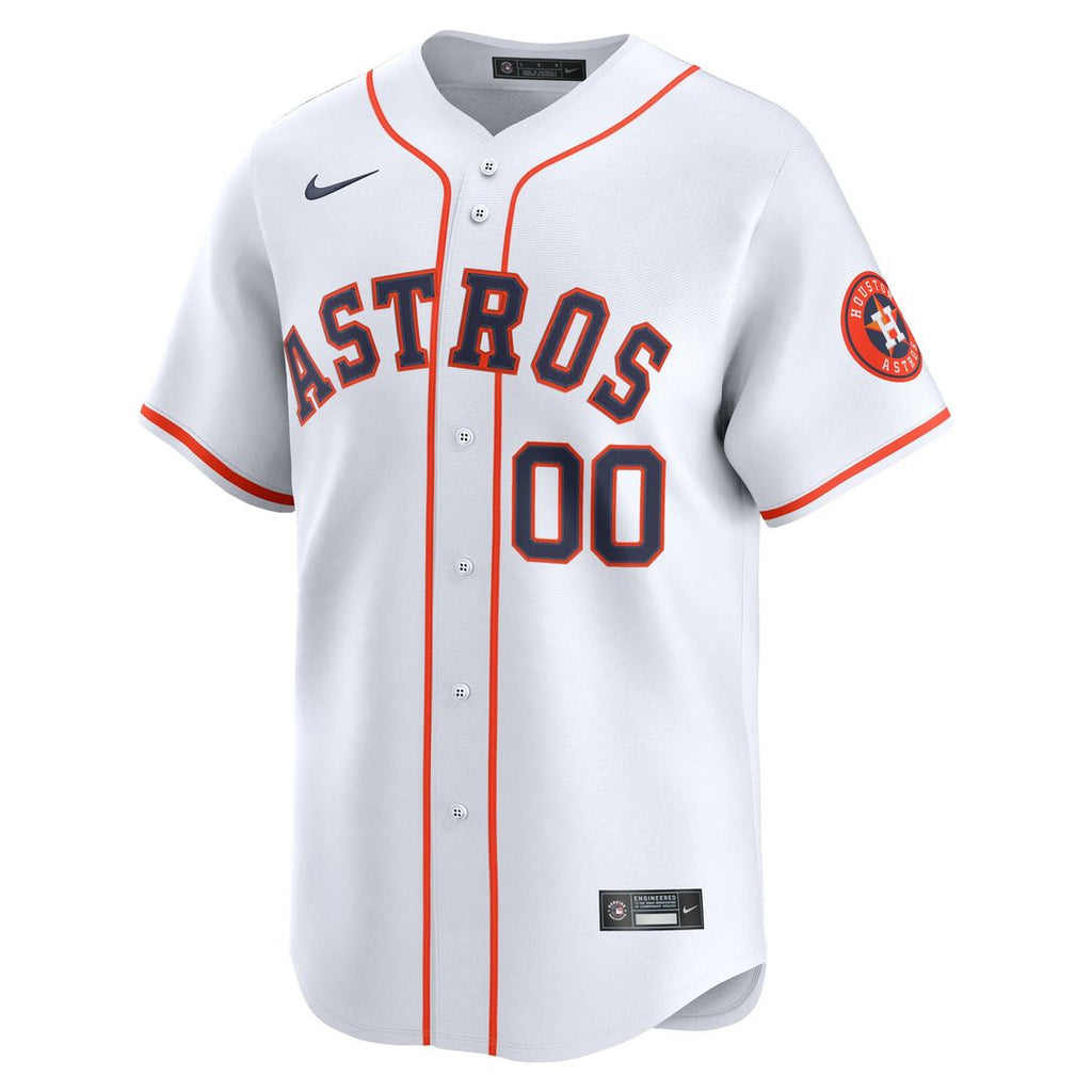 Houston Astros Nike Home Limited Pick - A - Player Retired Roster Jersey - White