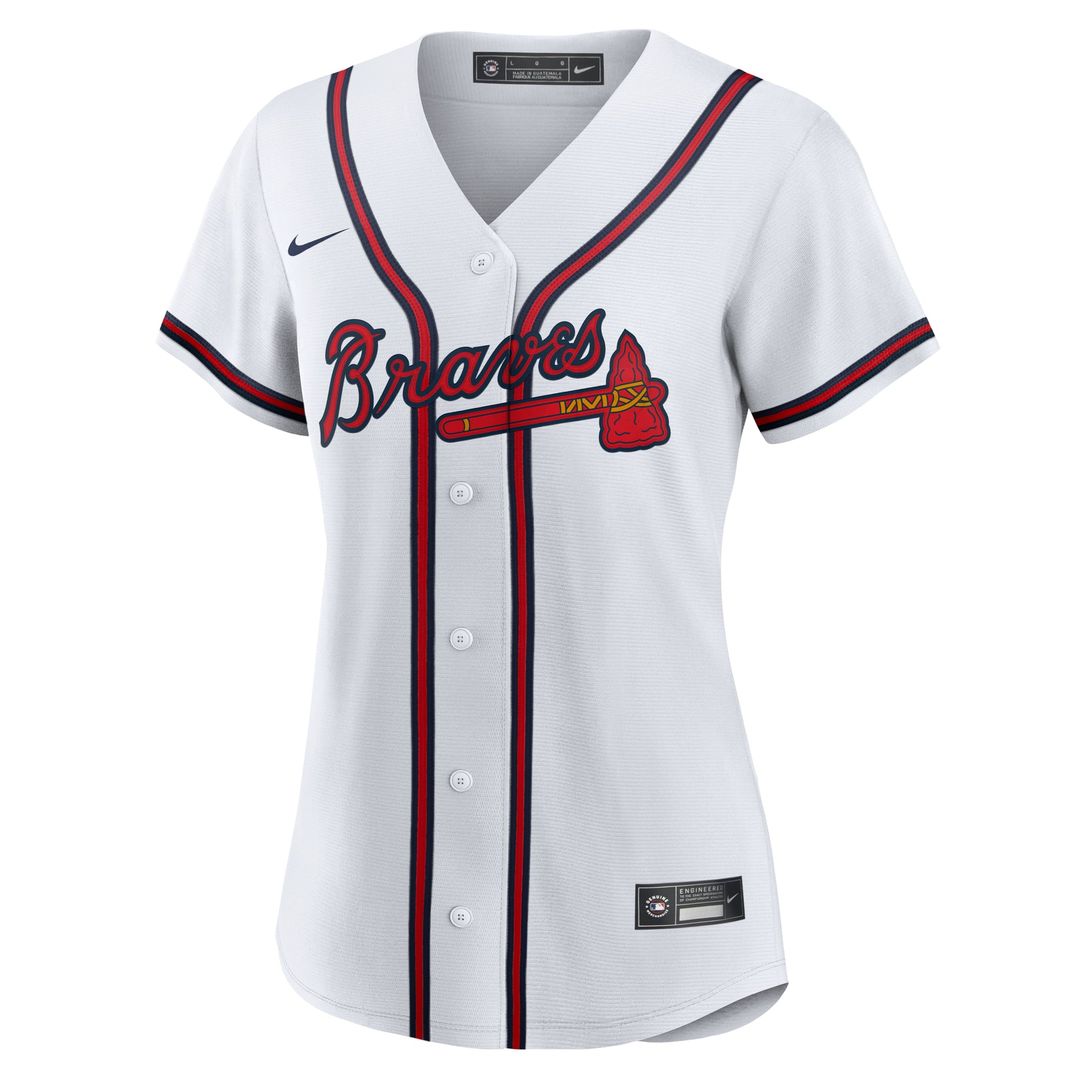 Atlanta Braves Austin Riley Nike Women's Home Replica Jersey - White