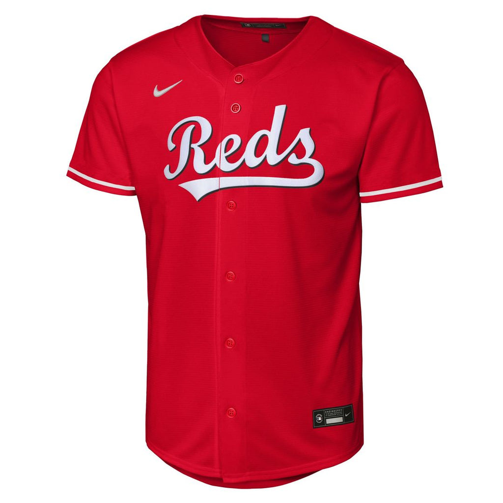 Cincinnati Reds Elly De La Cruz Nike Youth Alternate Replica Jersey - Red