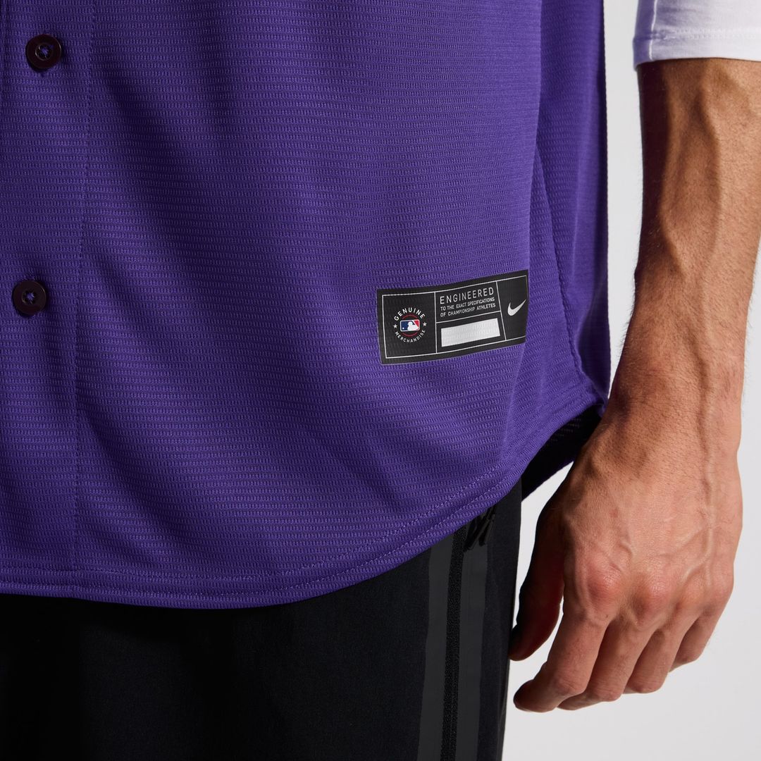 Colorado Rockies Nike Home Replica Team Jersey - White