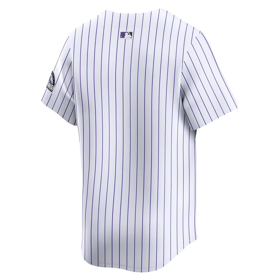 Colorado Rockies Nike Home Limited Player Jersey - White