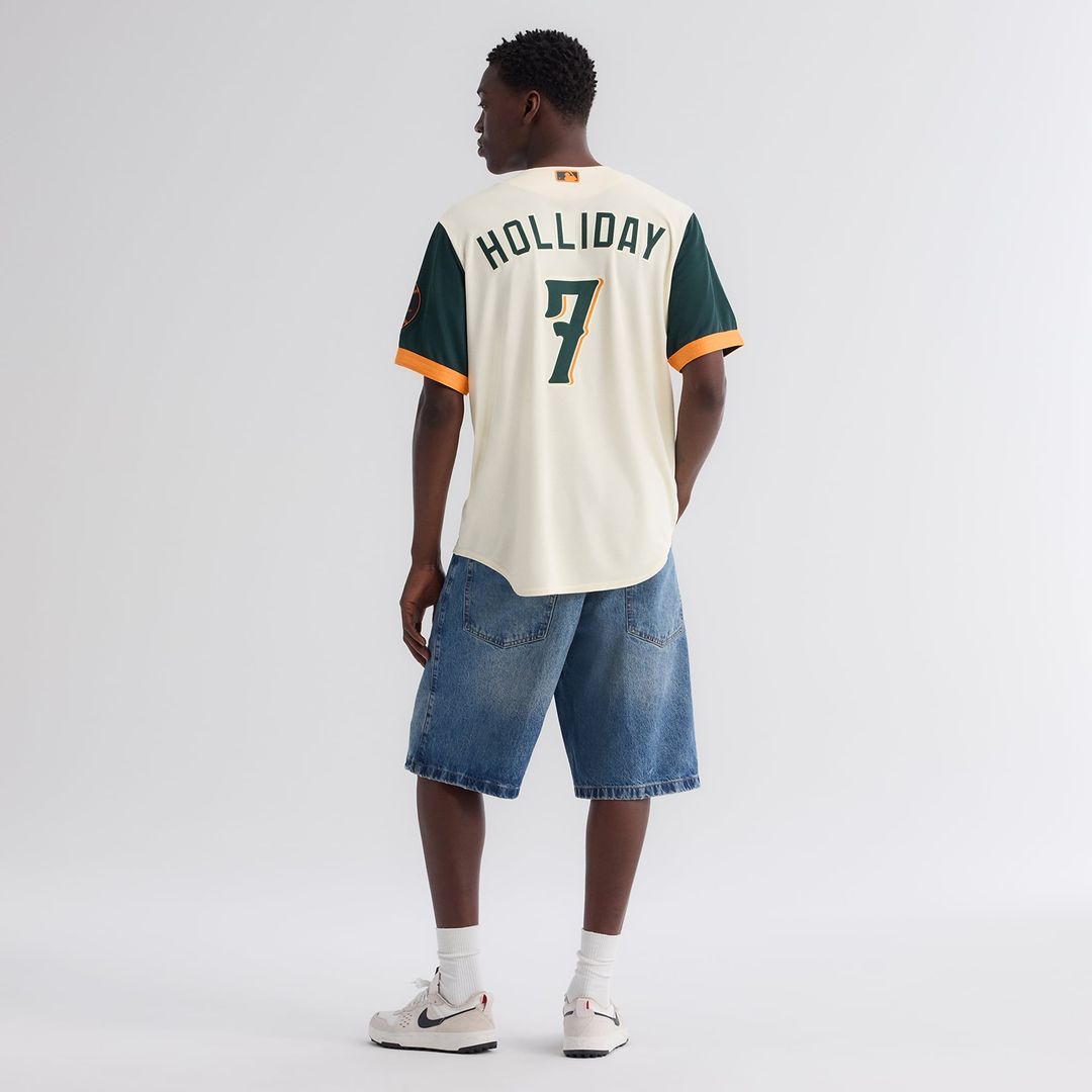 Baltimore Orioles Jackson Holliday Nike 2026 City Connect Stadium Jersey - Cream